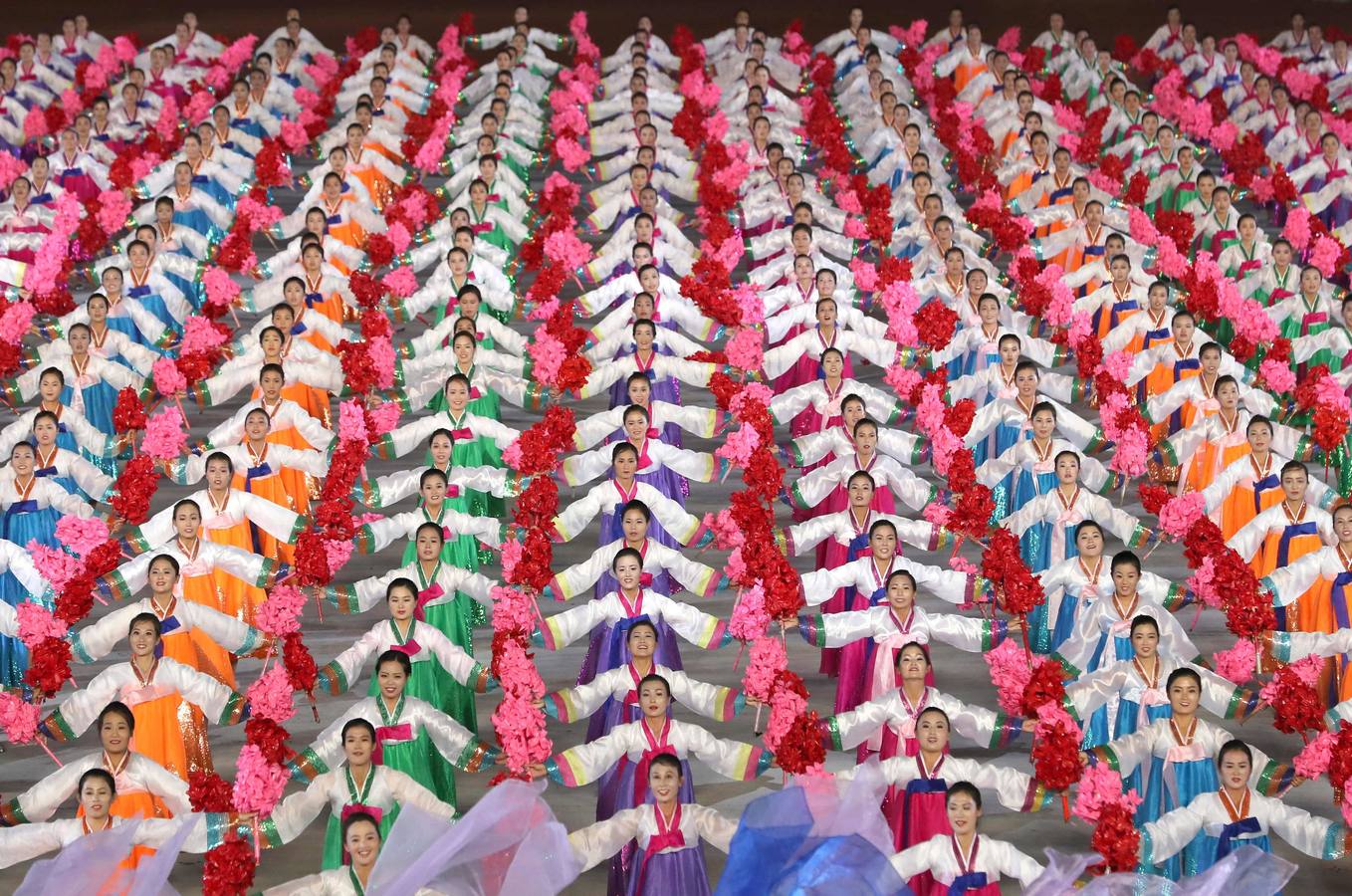 Espectáculo multitudinario