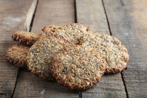 Galletas de avena y chía