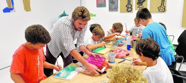 Los niños se toman el arte en serio