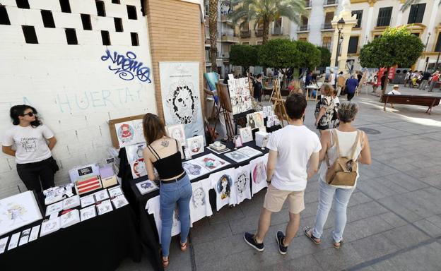 Una treintena de artistas mostrarán y venderán sus obras en Santa Eulalia