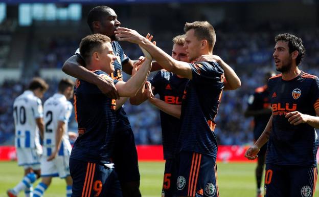 Gameiro da el primer triunfo de la temporada al Valencia