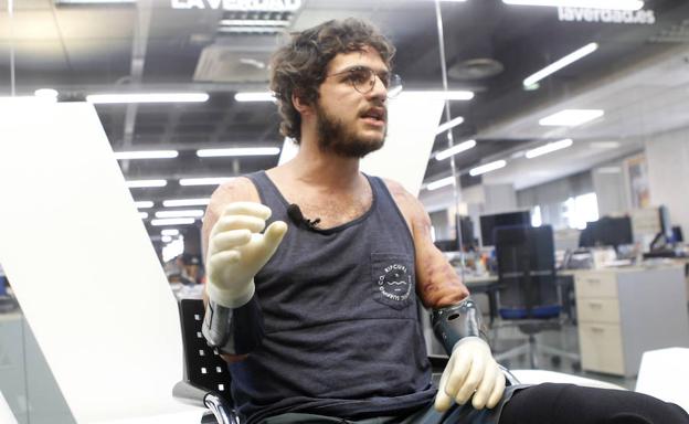 Davide: «Me gustaría competir en los Juegos Paralímpicos de 2020»