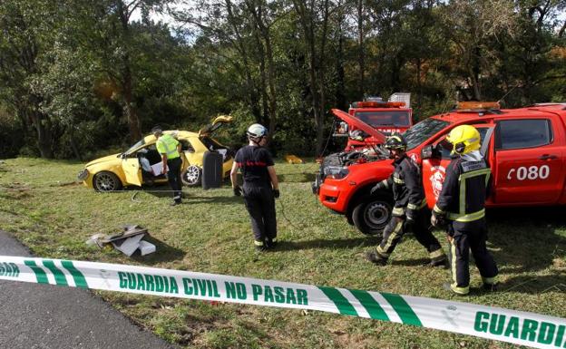 Tres muertos en un accidente de tráfico en A Coruña