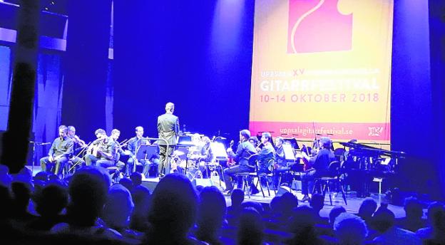 Carlos Piñana presenta en Suecia 'Rubato' junto a la Orquesta Sinfónica