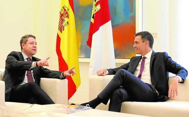 Page y Puig salen de La Moncloa con mensajes diferentes sobre el Trasvase