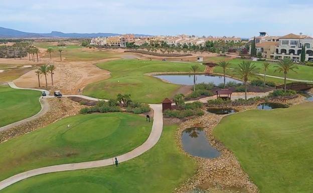 Hacienda del Álamo, vigilada a vista de dron