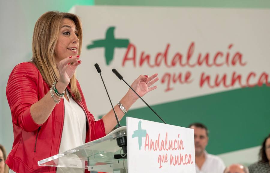 Susana Díaz no da valor a las negociaciones de Iglesias con los independentistas