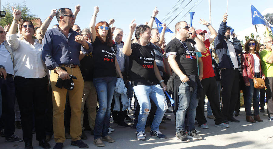 Las prisiones murcianas encabezan el seguimiento de la huelga