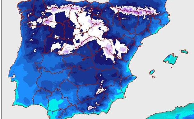 Llega la ola de frío: Aire del Ártico y hasta 12 grados menos de golpe