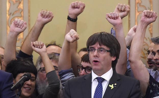 El nuevo partido de Puigdemont nace apelando a desobedecer para llegar a la secesión