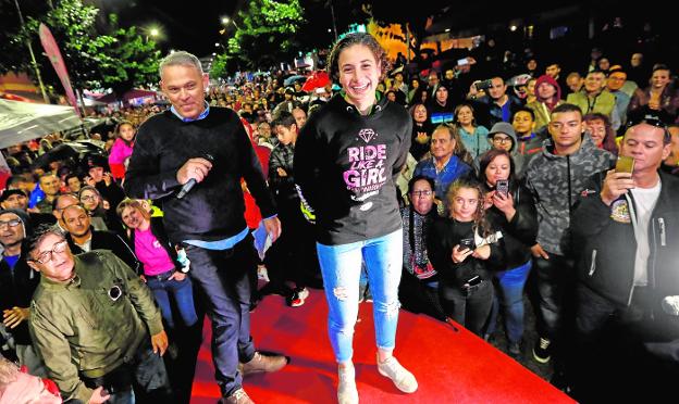 Cehegín arropa a la campeona Ana Carrasco
