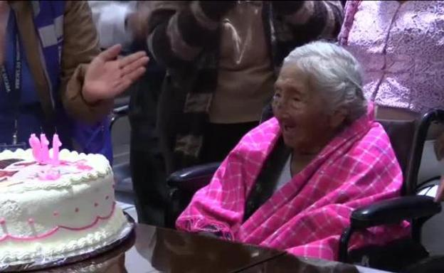 Mamá Julia celebra su 118 cumpleaños