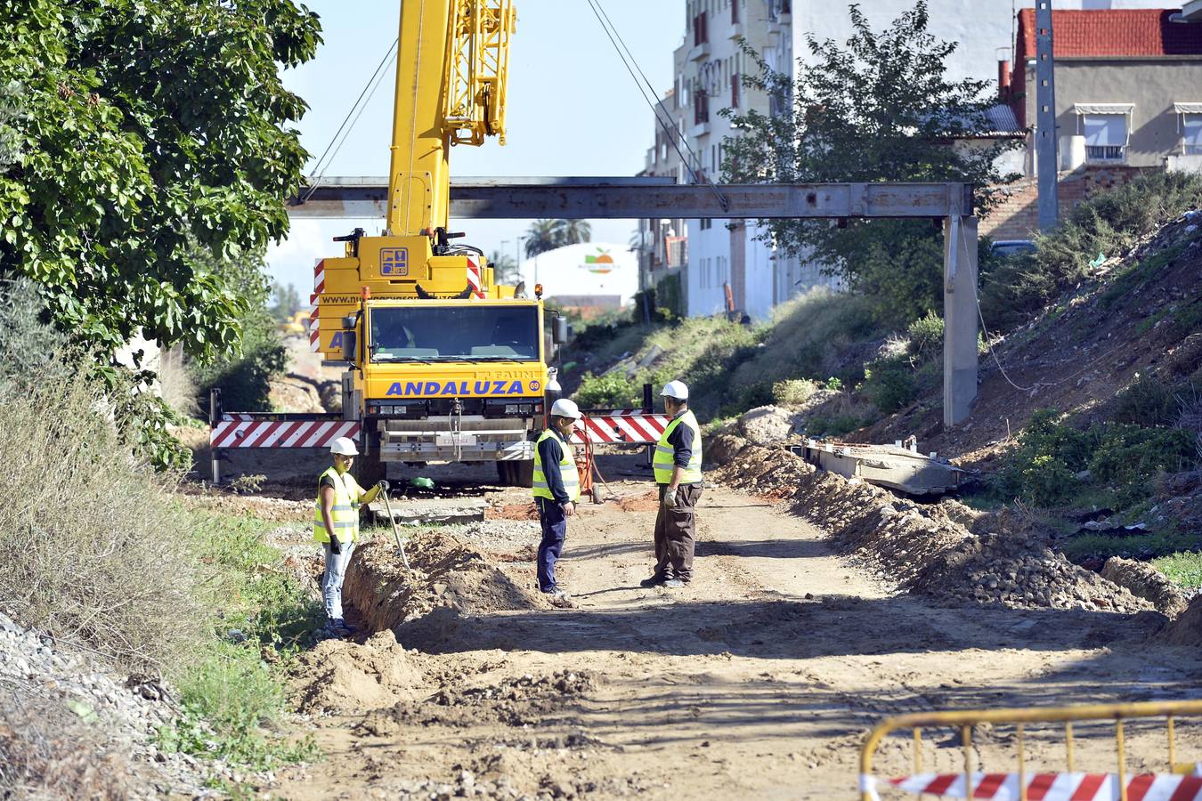 Las obras de la Vía Verde toman impulso