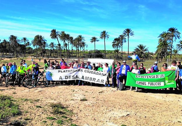 Piden a la Comunidad «mayor implicación en la protección de las vías pecuarias»