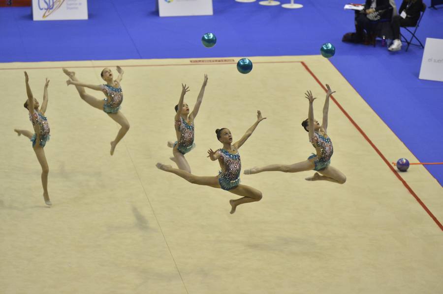 La Región se convierte este fin de semana en la capital nacional de la gimnasia rítmica