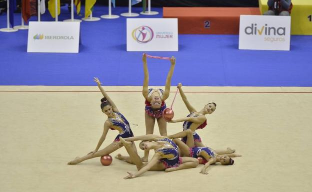 Murcia, capital nacional de la gimnasia rítmica