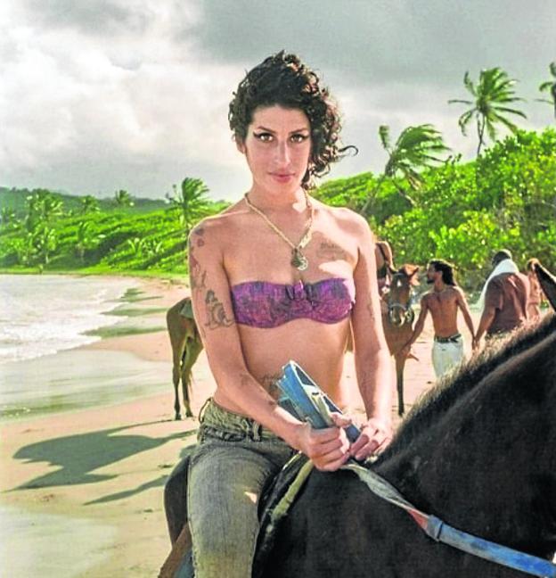 Los momentos felices de Amy Winehouse
