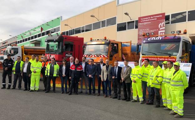 La Región presenta el operativo de seguridad en las carreteras para este invierno