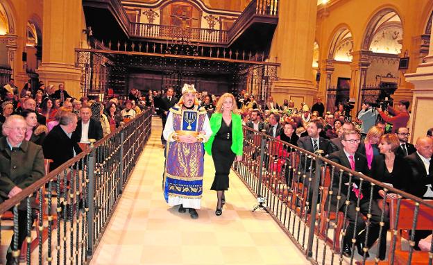 La Colegiata de San Patricio acoge el «trabucazo» de salida de las fiestas de San Clemente de Lorca