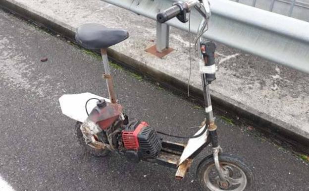 Detienen a un conductor que circulaba con un vehículo que había construido él mismo