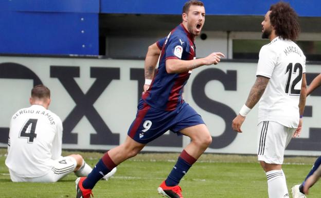 Los goles del Eibar que han doblegado al Real Madrid (3-0)