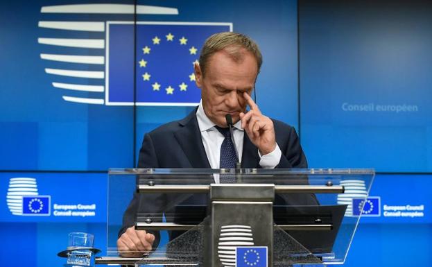 Tusk avisa a Londres que si rechaza el pacto «o habrá salida sin acuerdo o no 'brexit'»