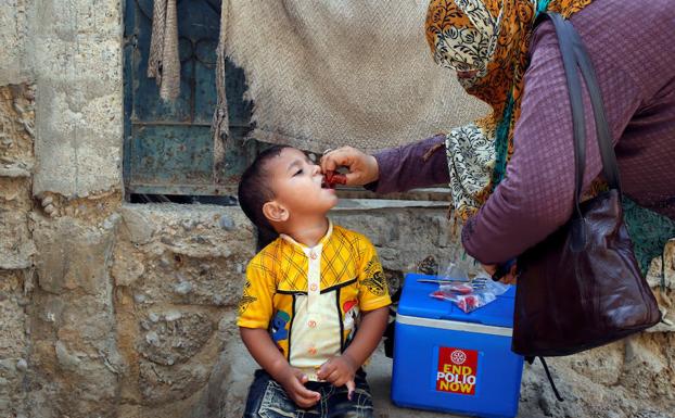 La OMS considera una emergencia internacional la lucha contra la polio