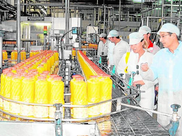 La industria murciana de zumos dispara un 26% sus exportaciones