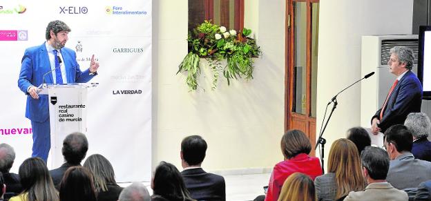 Fernando López Miras: «O reaccionamos ahora o será tarde»