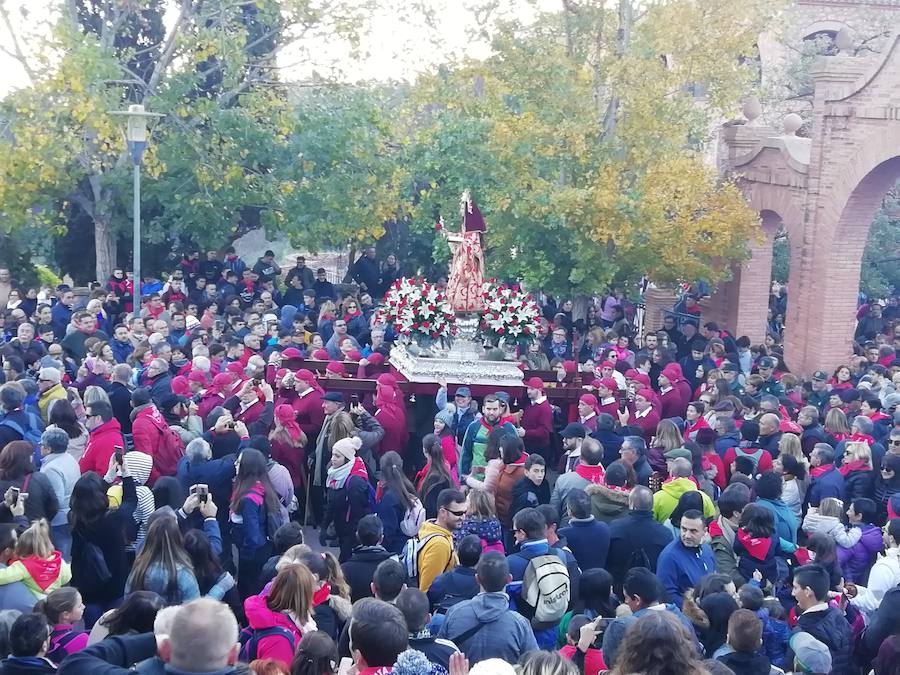 Pasión y fervor en Totana por La Santa