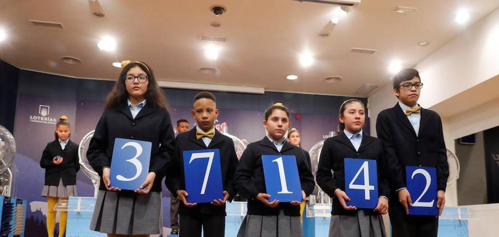 37142, primer premio de la Lotería del Niño