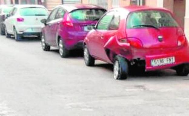 La Policía Local de Águilas arresta a un marroquí que chocó con otros coches con un vehículo robado