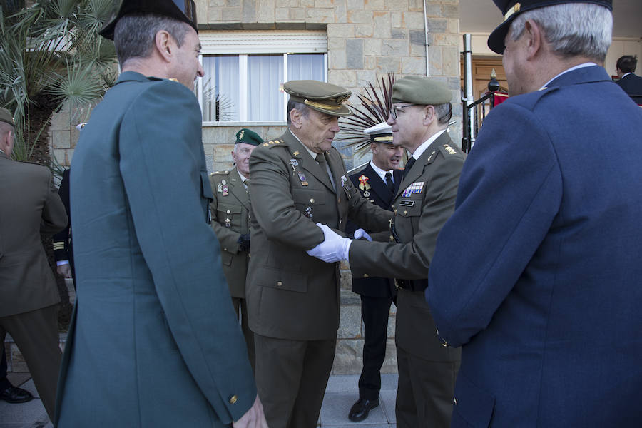 Acto militar de relevo de mando del Regimiento de Artillería Antiaérea 73
