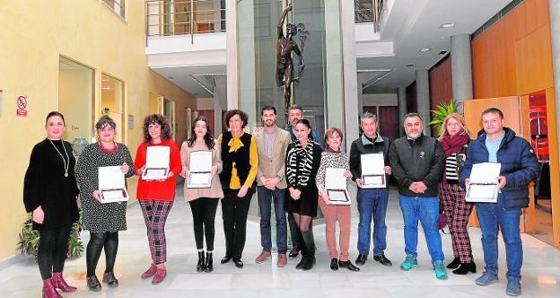 Premio a los autores de los escaparates de ensueño
