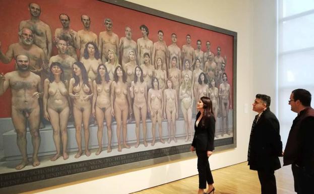 El Mubam exhibe el óleo 'La fraternidad universal'