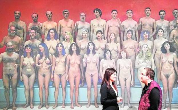 El coro desnudo de García Ibañez