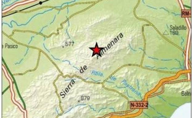 Un seísmo de 2,4 grados se deja notar en el sur de Totana