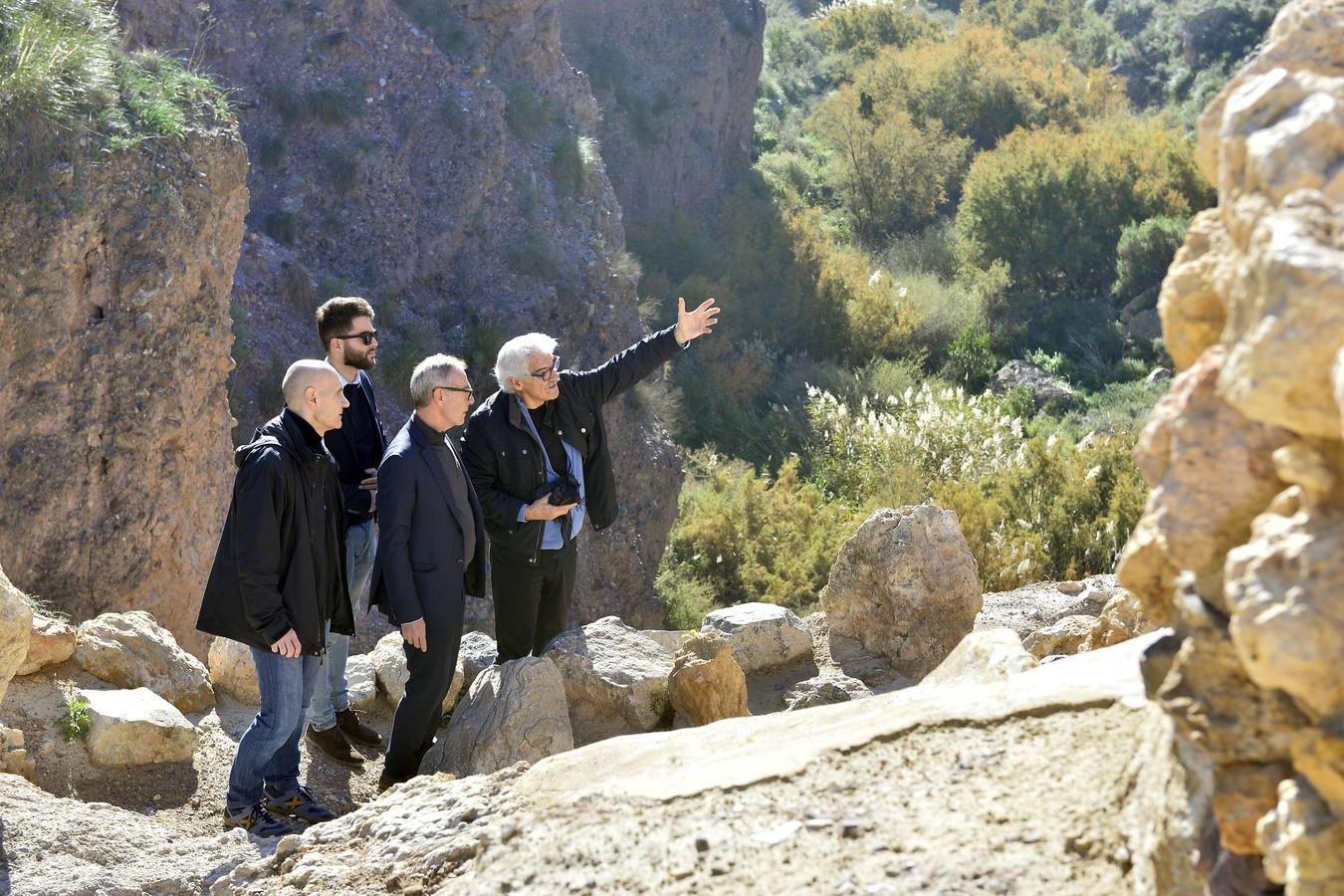 El ministro de Cultura visita el yacimiento de La Bastida en Totana