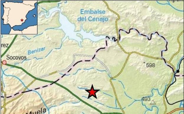 Dos sismos se dejan sentir en Moratalla y Totana esta madrugada