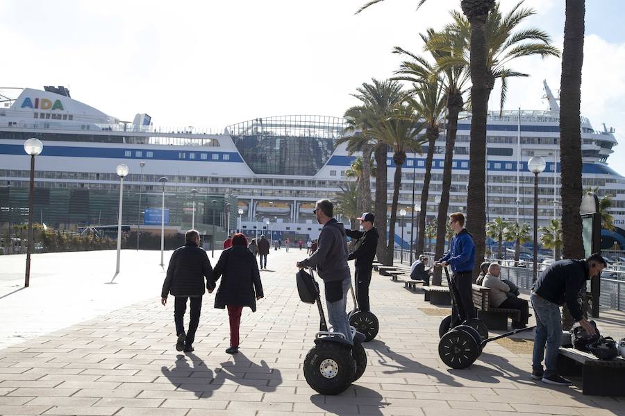 El último crucero del año llegó este miércoles al Puerto de Cartagena