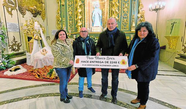 Ayuda de 2.248 euros para la asociación Alzhéimer