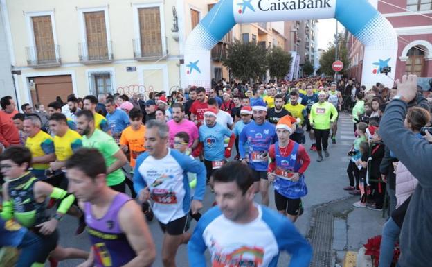 Alejandro Abellaneda y Marta Belmonte ganan la VI San Silvestre Ciudad de Lorca