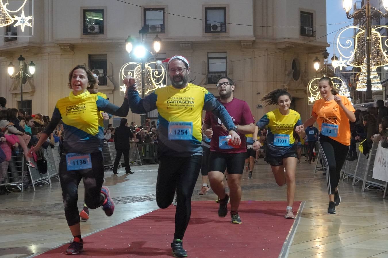 Cartagena celebra su San Silvestre más concurrida