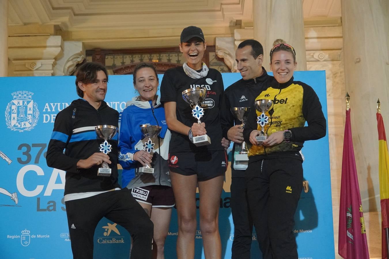 José Manuel Cortés y Sandra García Pagán se imponen en la San Silvestre de Cartagena 2018