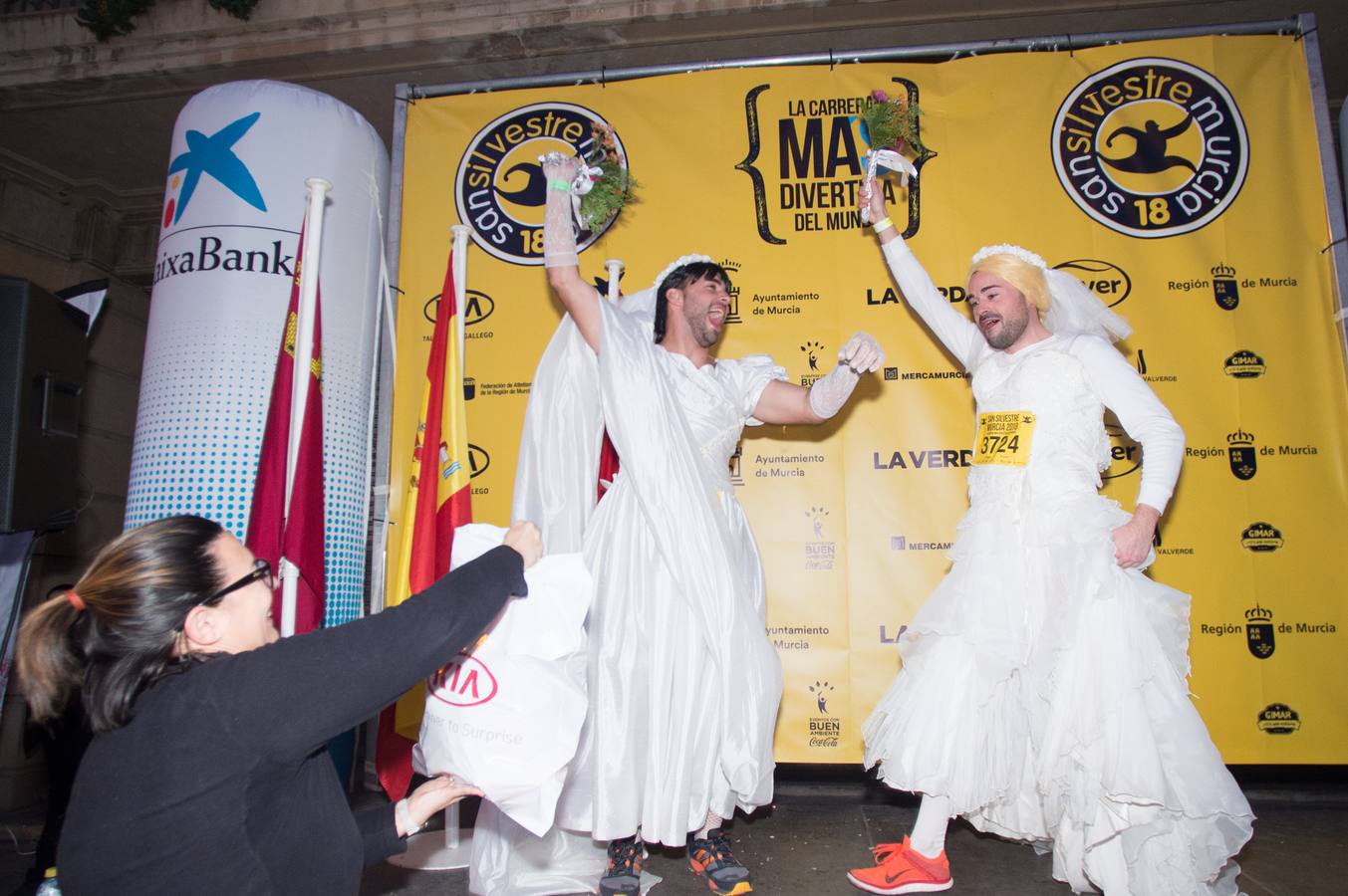 Premios para los mejores disfraces de la San Silvestre de Murcia 2018