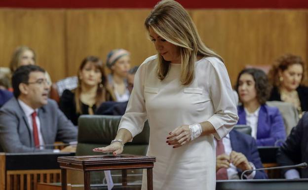 Susana Díaz confirma que se presentará a la investidura