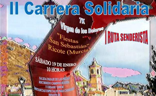 Ricote repite su carrera solidaria el 19 de enero
