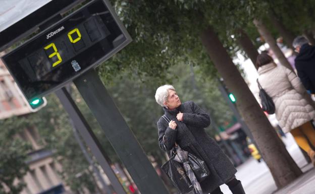 Una masa fría de aire polar desplomará el termómetro en la Región el jueves
