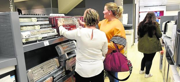 Las ventas de artículos de calefacción se duplican con la primera ola de frío invernal