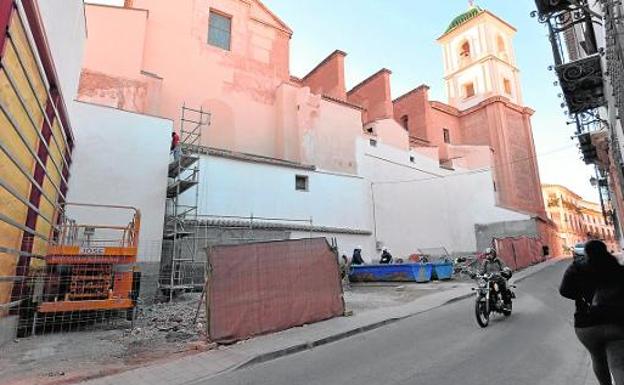 El recinto histórico lucirá el primer jardín vertical antes de la llegada de la primavera